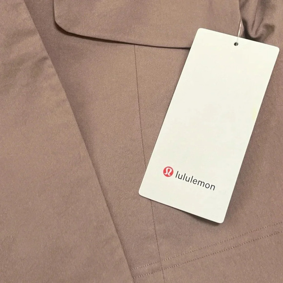 Lululemon Women's Small Relaxed-Fit Twill Blazer Jacket Taupetastic Formal - Picture 13 of 13